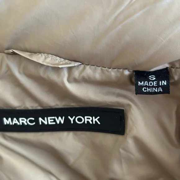 Tan Puffer Jacket - Picture 6 of 8